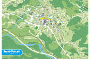 Map of Saint-Vincent