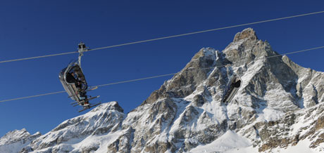 Esquiar en Valle de Aosta