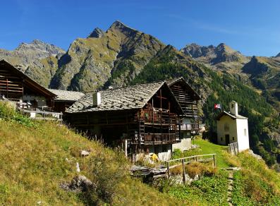 Il villaggio Walser di Alpenzu