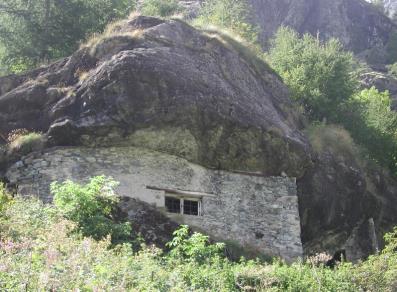 Die Berghütte von Binò Alpelté