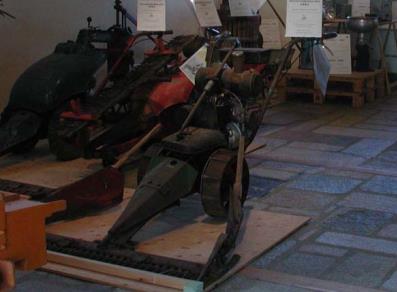 Einige der Maschinen der Ausstellung