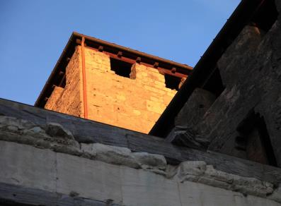 Dei Signori tower (detail)