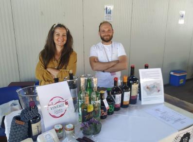 Elisabetta and Matteo Sedda of the Vintage winery
