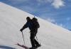 Der Pass des Alpin-Skiläufers