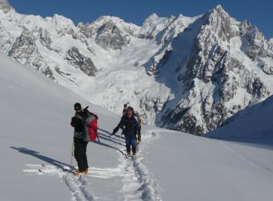 Scialpinismo al Col Malatra - Courmayeur