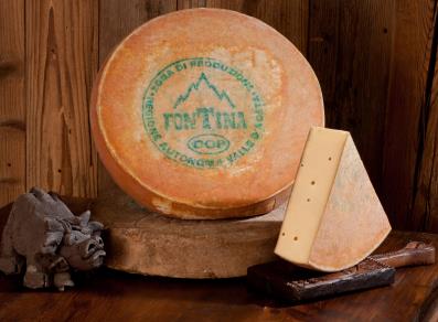 Fontina PDO cheese