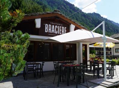 The restaurant Il Braciere