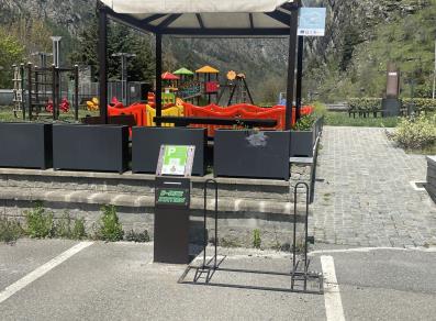 Charging station for electric bikes
