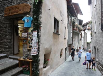 Along the old village streets