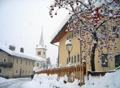 Rhêmes-Notre-Dame bajo la nieve