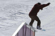 Snowpark per snowboard e freeride 