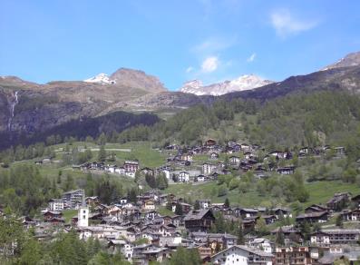 Panorama di Valtournenche