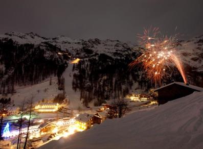Spectaculaire Retraite aux Flambeaux des Ténors du Ski