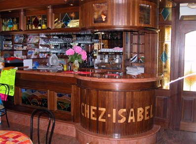 Il bar dell'albergo Isabel