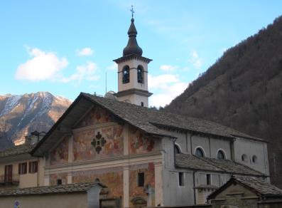 Issime - Parish church of San Giacomo