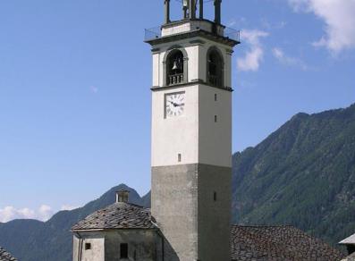 Campanile della chiesa di San Martino - Antagnod