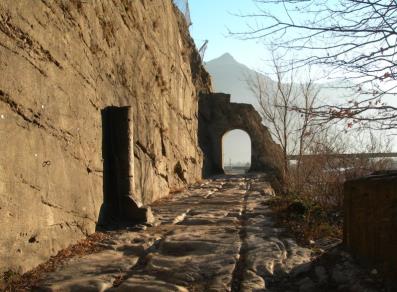 Donnas - Die antike Straße nach Gallien