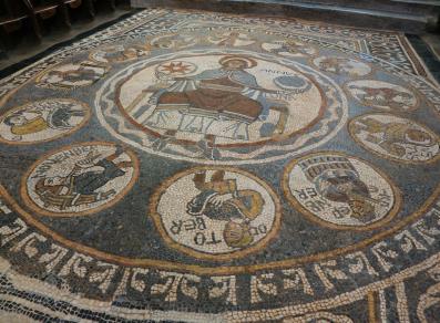 floor mosaics