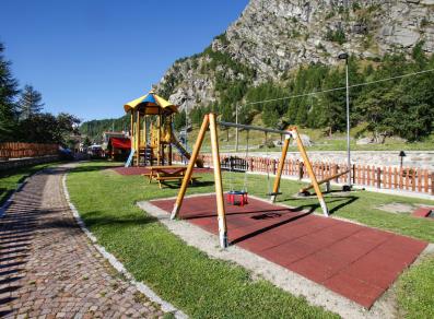Playground for children Valgrisenche