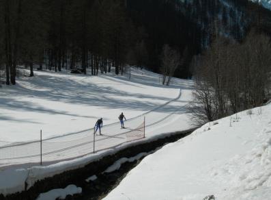 Pistes de ski de fond Haute Vallée du Grand Saint-Bernard