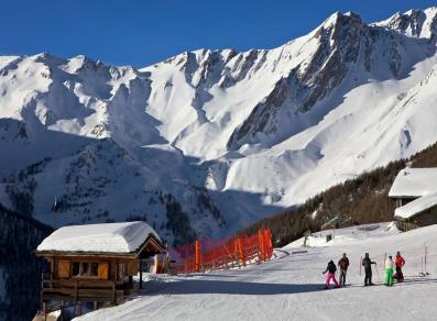 Crévacol ski resort