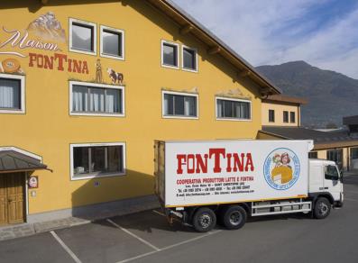 Cooperative milk and fontina cheese producers