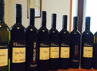 Wine bottles "Didier Gerbelle"