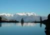 Lago Vercoche e catena del Monte Rosa
