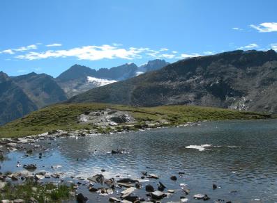 Il lago Djouan - Valsavarenche