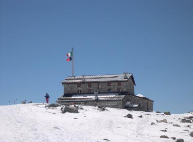 Die Berghütte Mantova
