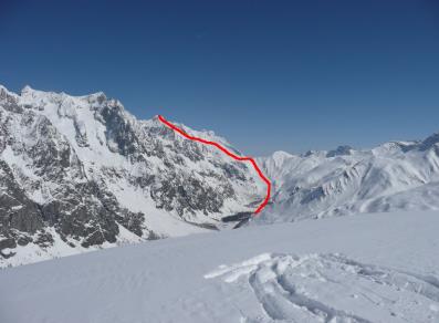 Scialpinismo al Mont Dolent - Courmayeur