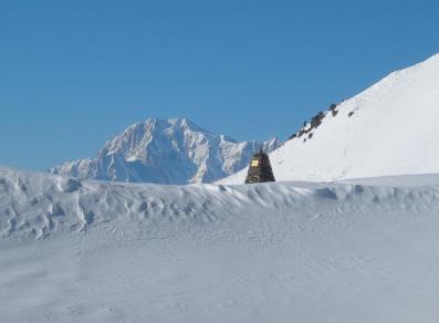 Monte Bianco dal Col Champillon - Doues