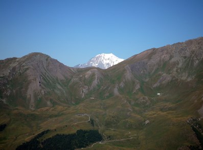 Monte Bianco e Colle di Champillon