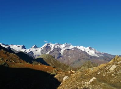 Monte Rosa dal Col di Nannaz