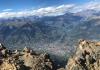Aosta dalla Becca di Nona