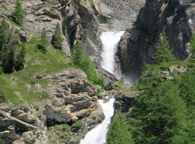 Pila waterfalls