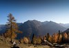 San Grato valley in autumn