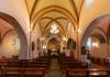 Gignod Church - nave