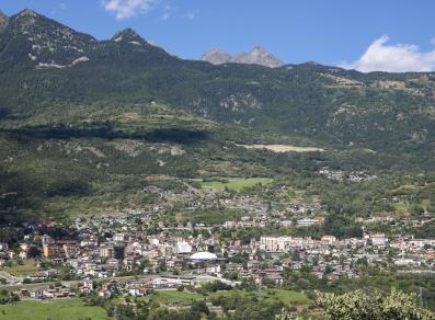 Panorama di Saint-Vincent