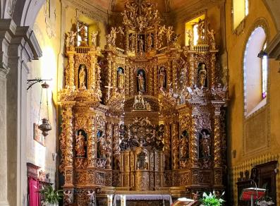 Altare della chiesa di San Martino - Antagnod