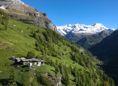 Alpenzu et le Mont Rose
