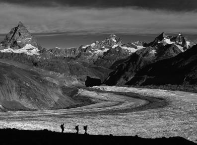Il Gorner Gletscher e il Cervino sullo sfondo
2010 / Digitale © Davide Camisasca
