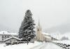 Rhêmes-Notre-Dame sotto un'abbondante nevicata